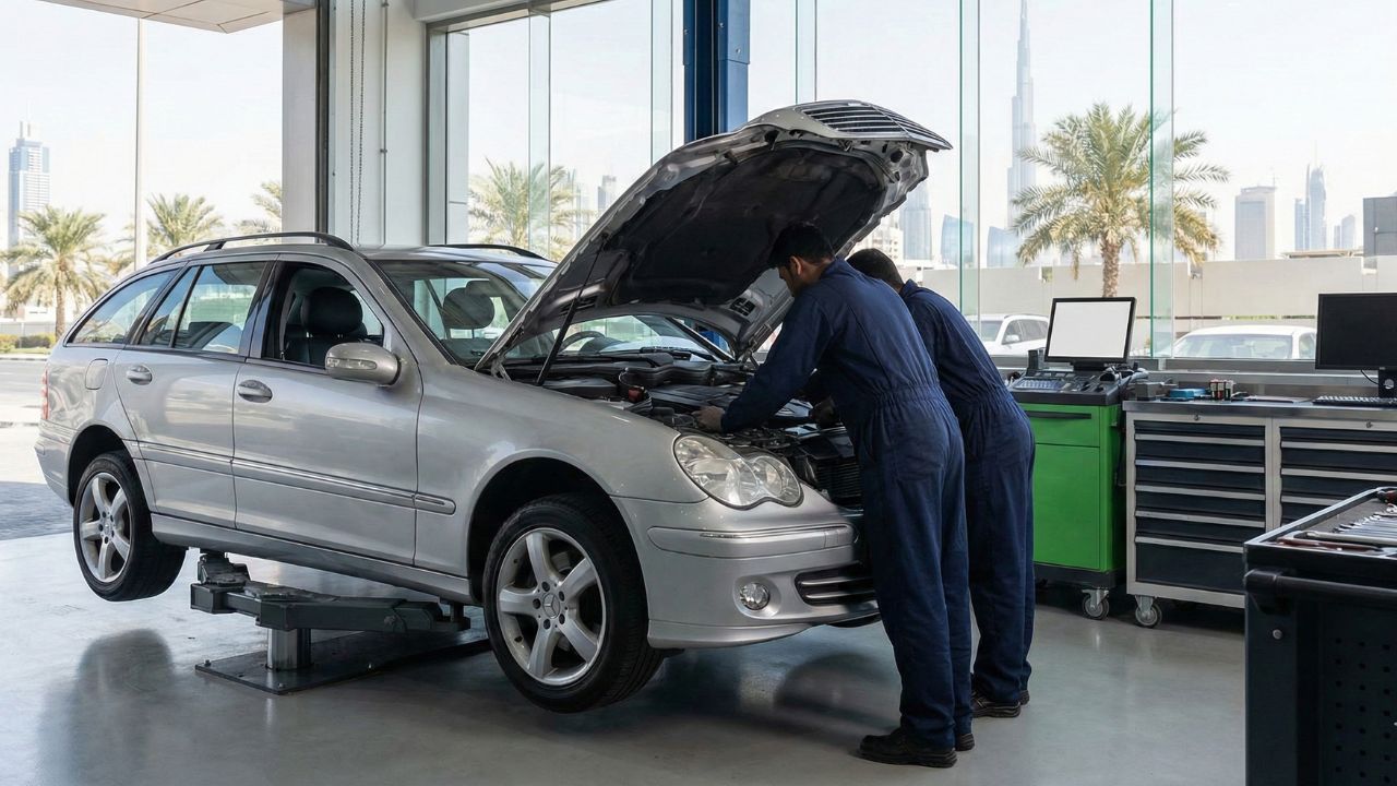 Best Mercedes-Benz C-Class Wagon (S203) Repair in Dubai!