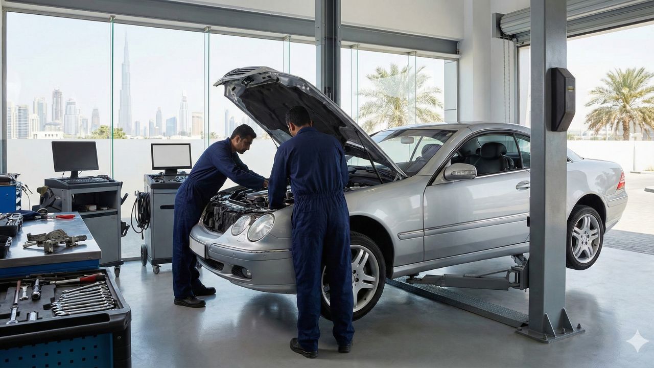 Best Mercedes-Benz CL-Class (C215) Repair in Dubai!