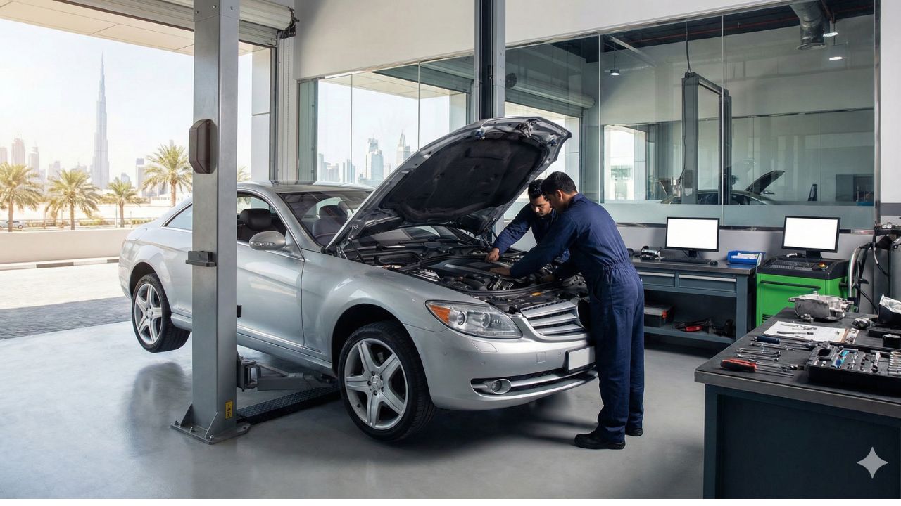 Best Mercedes-Benz CL-Class (C216) Repair in Dubai!