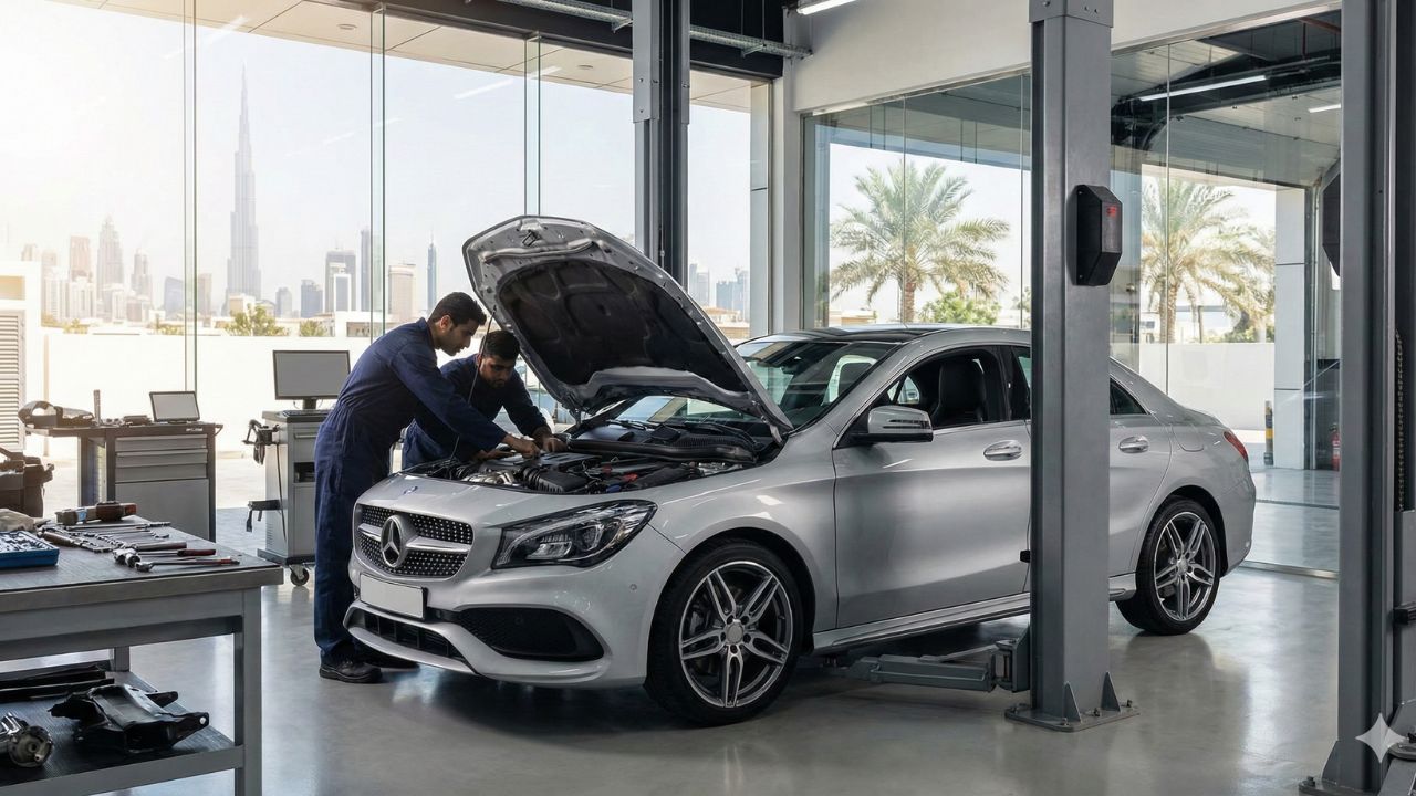 Best Mercedes-Benz CLA-Class (C118) Repair in Dubai!