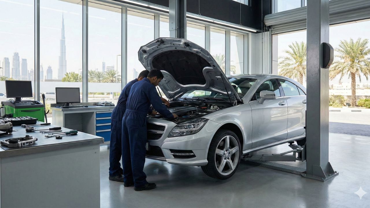 Best Mercedes-Benz CLS-Class (C218) Repair in Dubai!