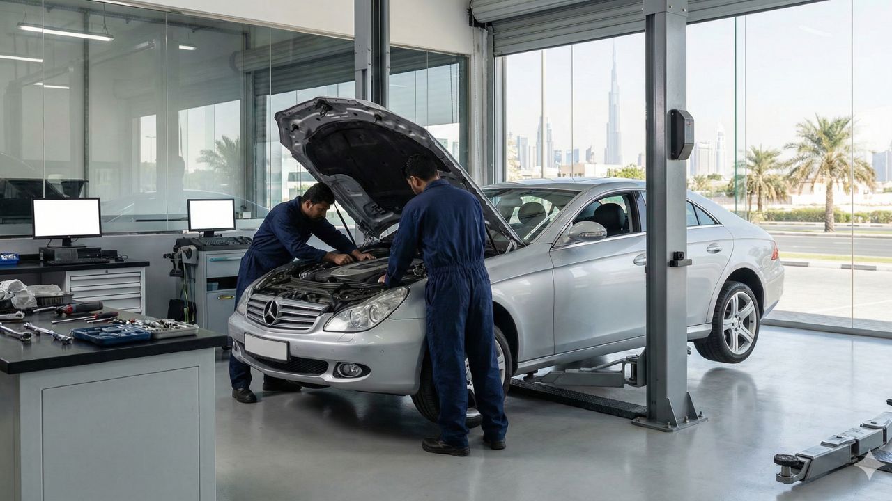 Best Mercedes-Benz CLS-Class (C219) Repair in Dubai!