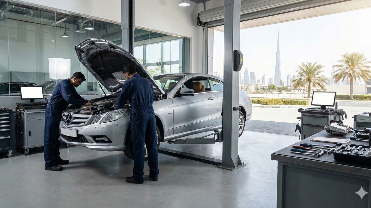 Best Mercedes-Benz E-Class Coupe (C207) Repair in Dubai!