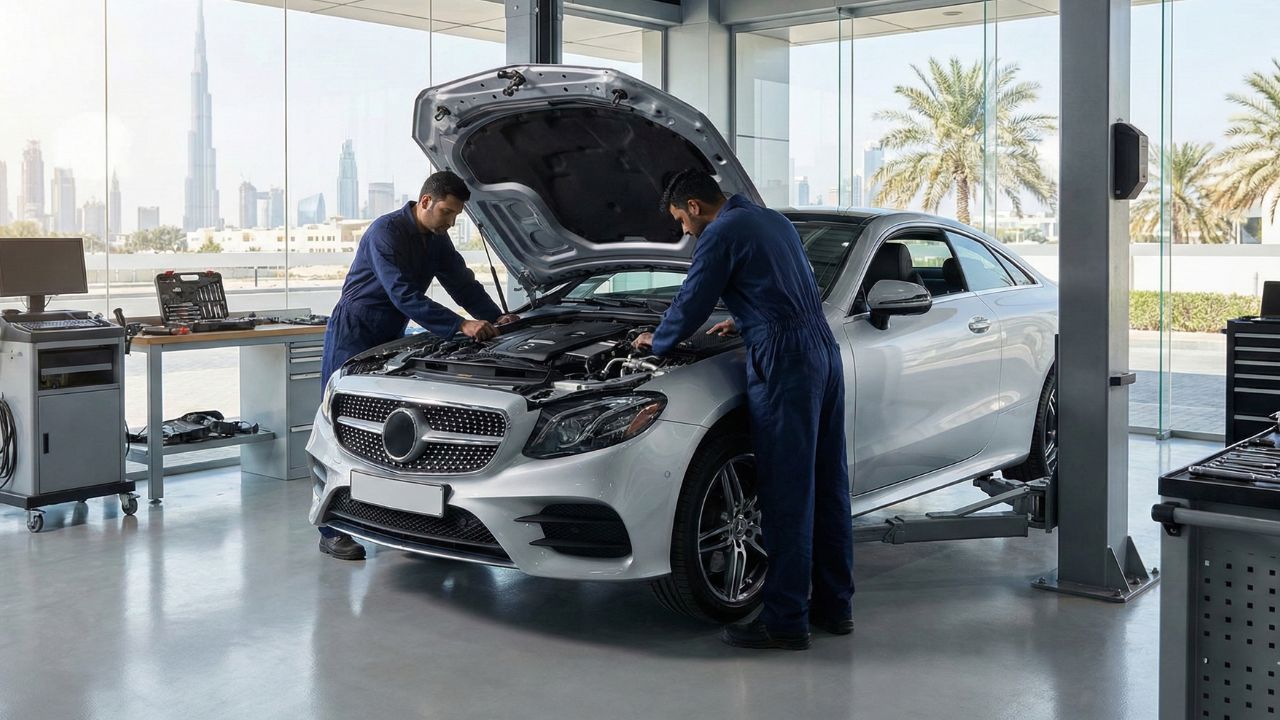 Best Mercedes-Benz E-Class Coupe (C238) Repair in Dubai!