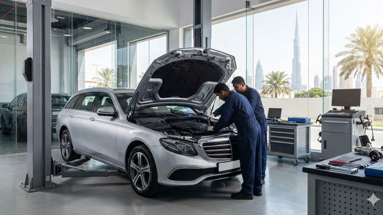 Best Mercedes-Benz E-Class Wagon (S212) Repair in Dubai!