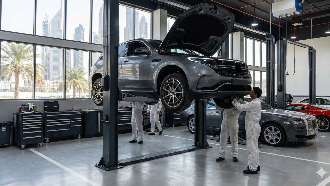 Best Mercedes-Benz EQC (N293) Repair in Dubai!