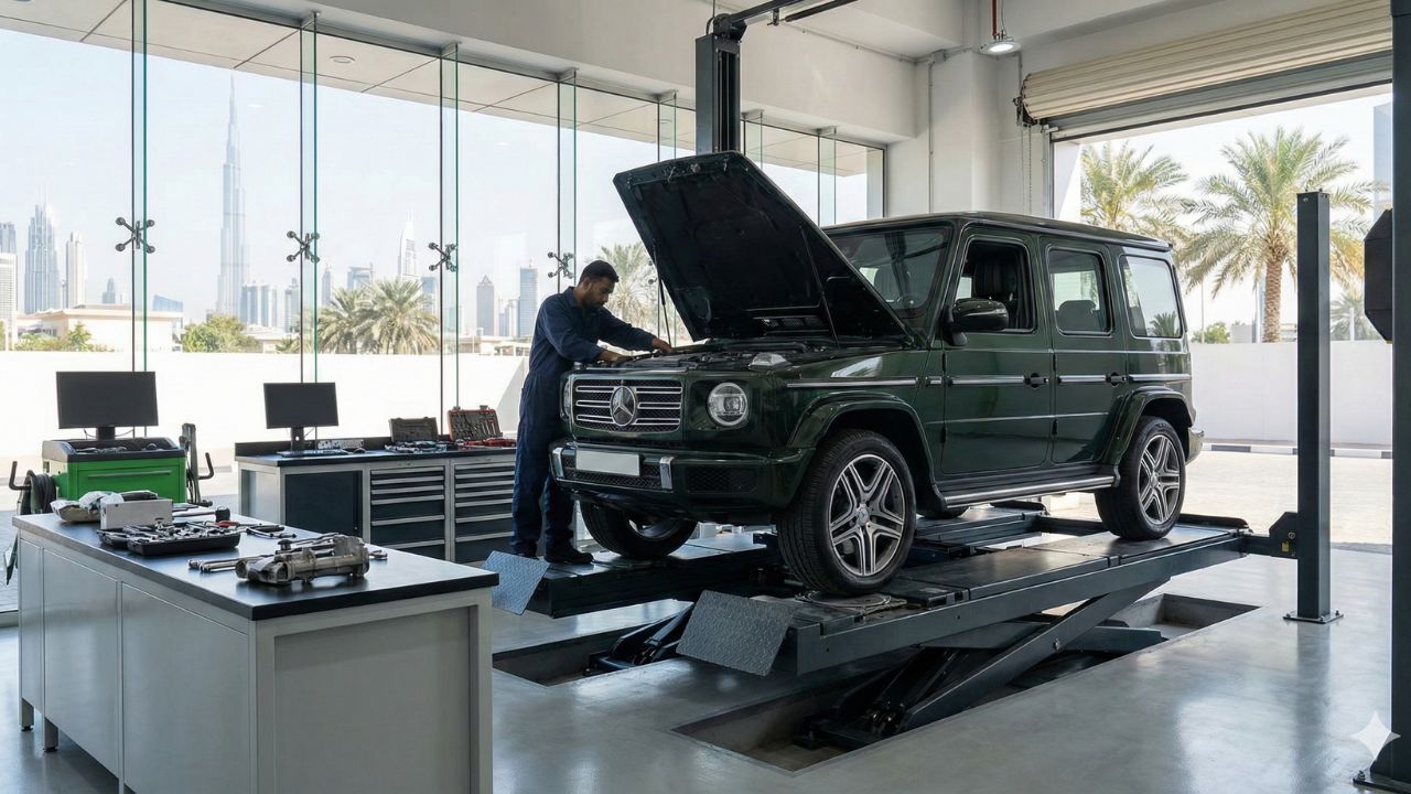 Best Mercedes-Benz G-Class (W463) Repair in Dubai!