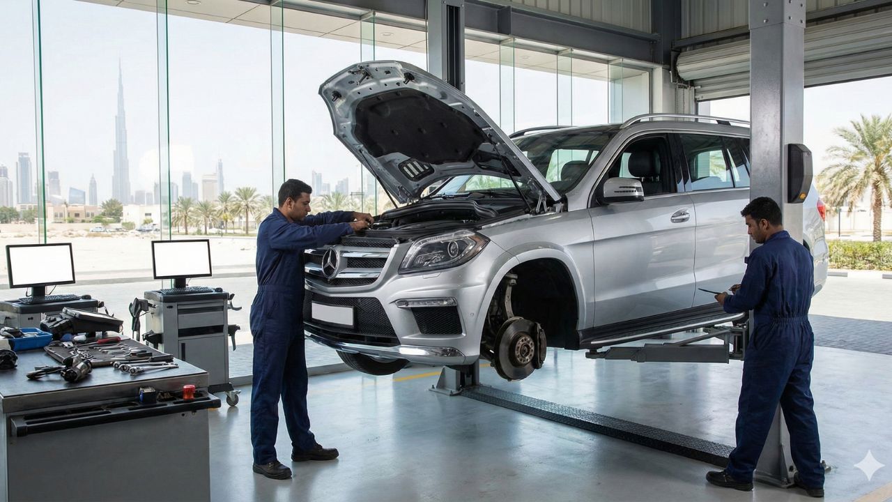 Best Mercedes-Benz GL-Class (X166) Repair in Dubai!