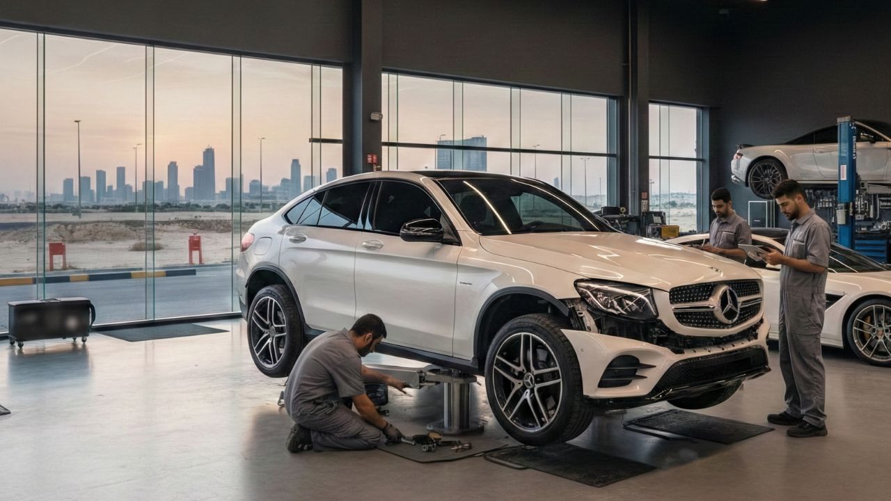 Best Mercedes-Benz GLC Coupe (C253) Repair in Dubai!