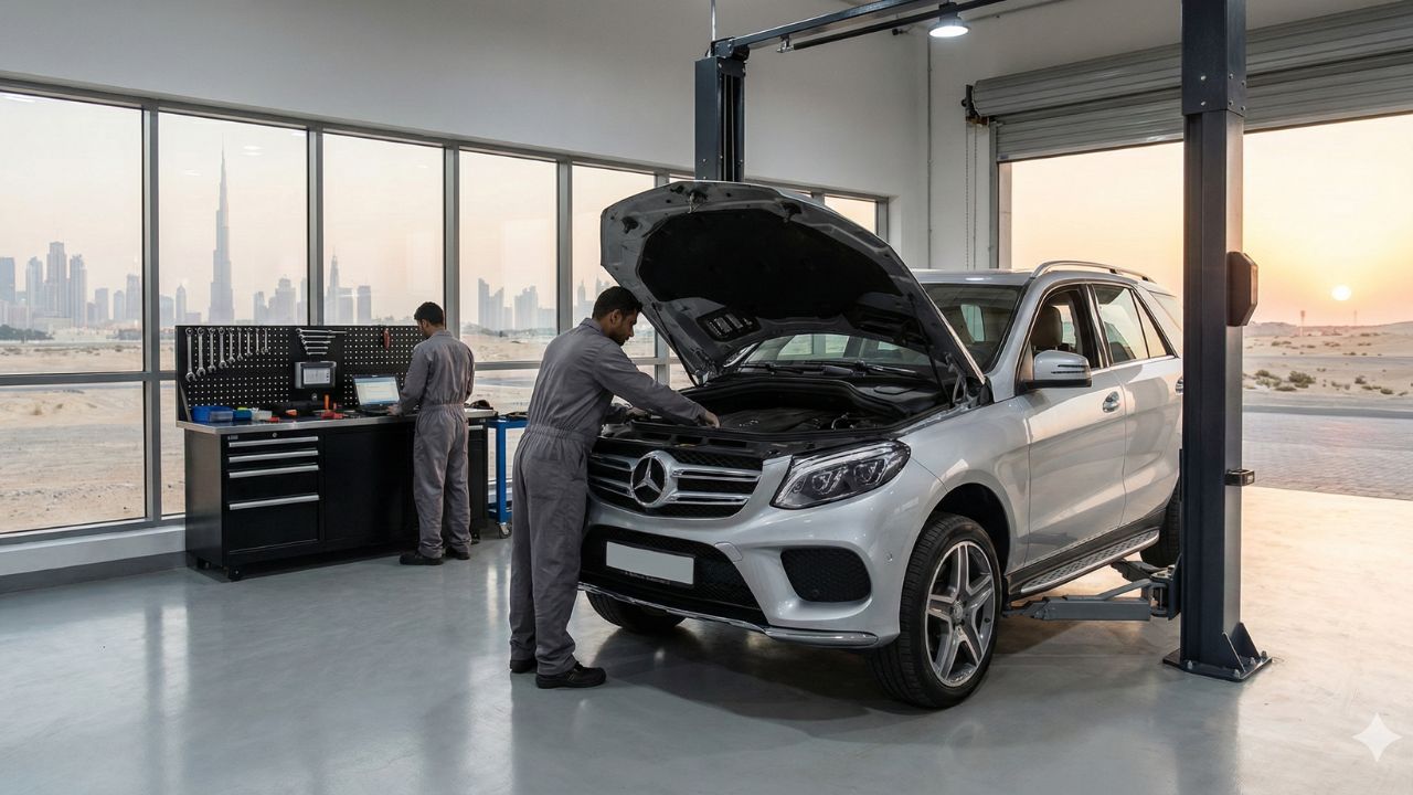 Best Mercedes-Benz GLE-Class (W166) Repair in Dubai!
