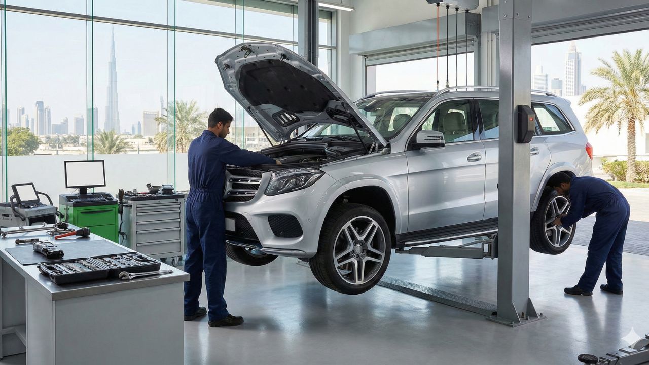 Best Mercedes-Benz GLS-Class (X166) Repair in Dubai!