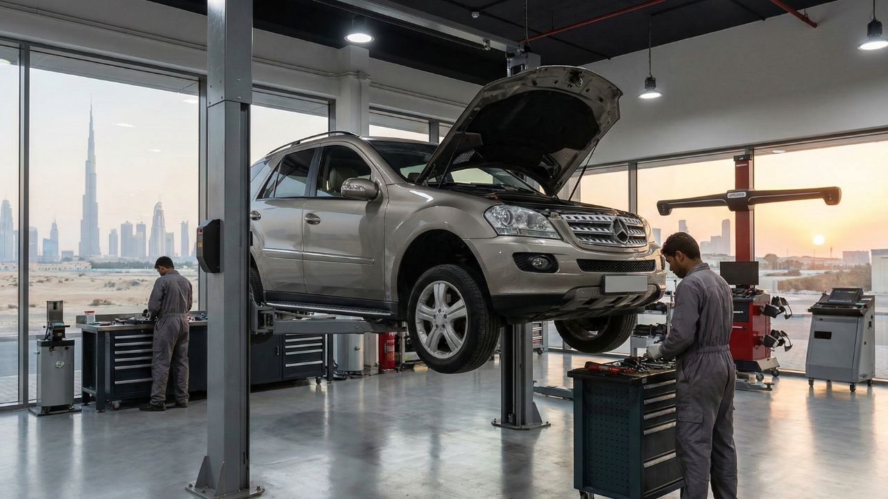 Best Mercedes-Benz ML-Class (W164) Repair in Dubai!