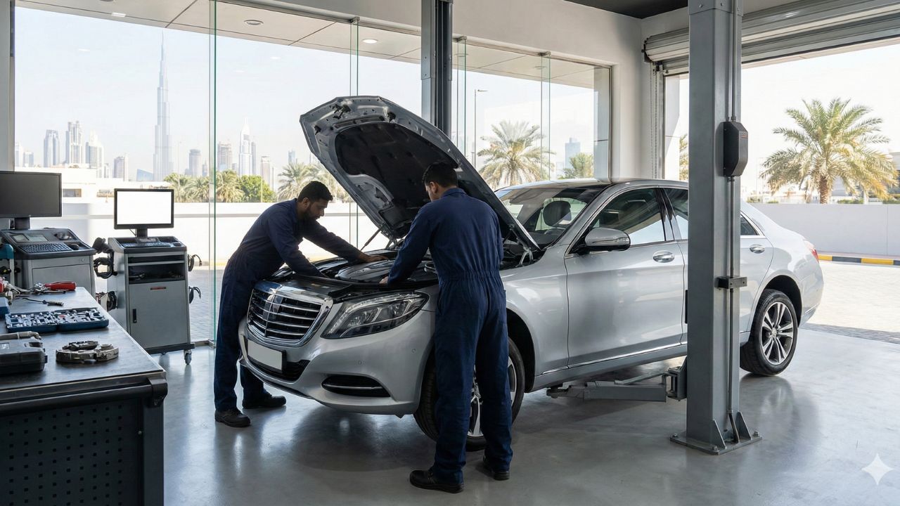 Best Mercedes-Benz S-Class (W222) Repair in Dubai!