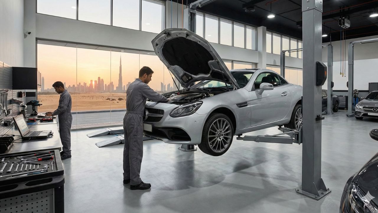 Best Mercedes-Benz SLC-Class (R172) Repair in Dubai!