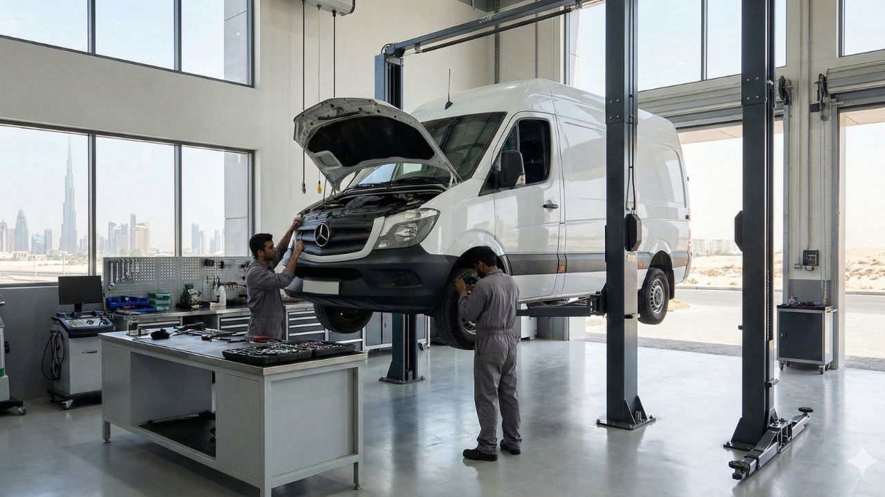 Best Mercedes-Benz Sprinter (W906) Repair in Dubai!