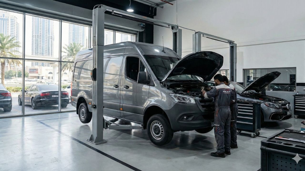 Best Mercedes-Benz Sprinter (W907) Repair in Dubai!
