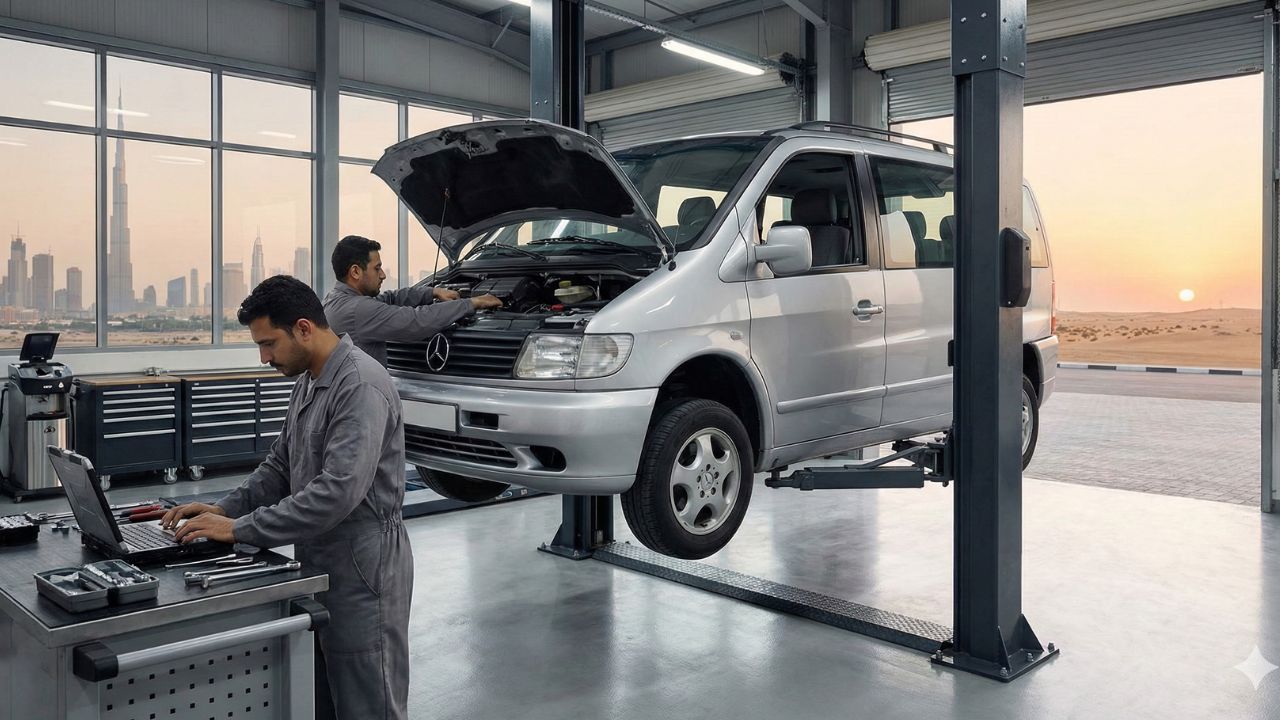 Best Mercedes-Benz V-Class (W638) Repair in Dubai!