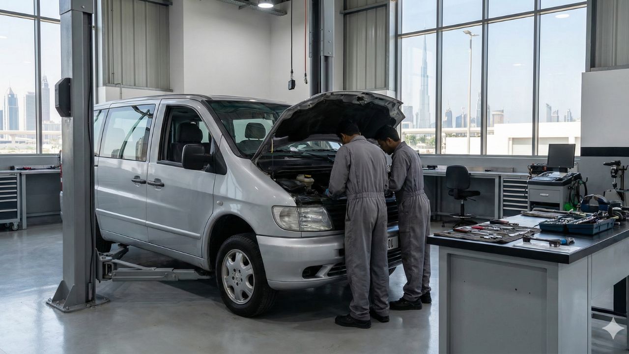 Best Mercedes-Benz Vito (W638) Repair in Dubai!