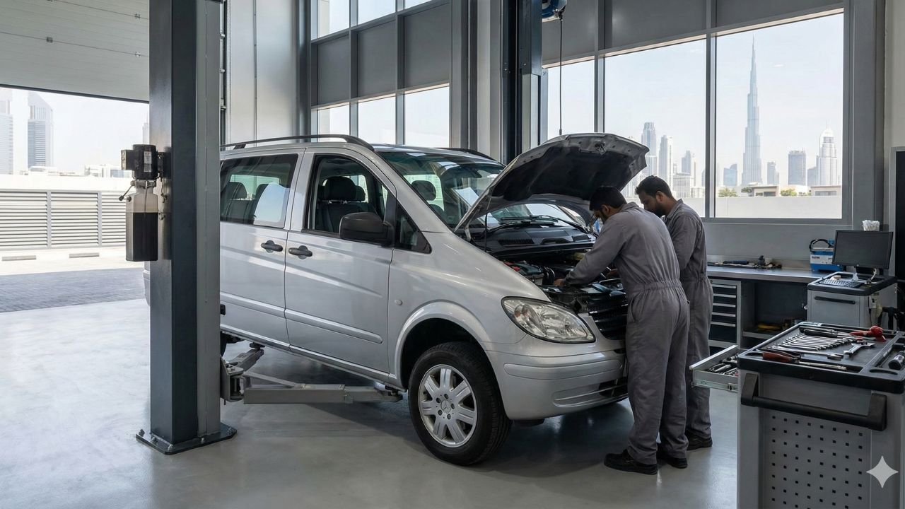 Best Mercedes-Benz Vito (W639) Repair in Dubai!