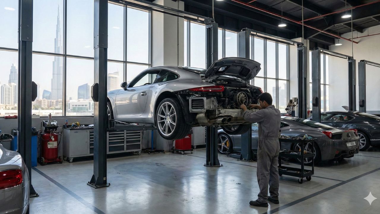 Best Porsche 911 (991) Carrera Repair in Dubai!