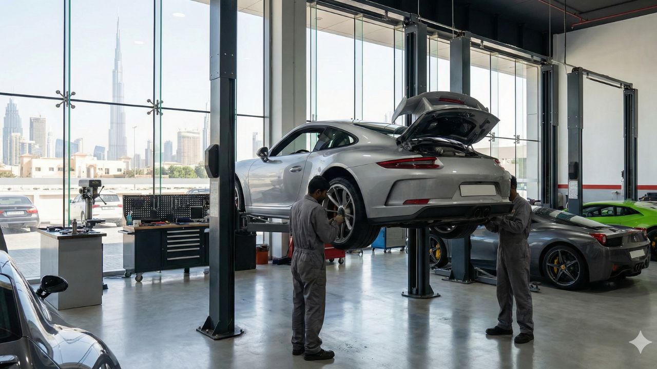 Best Porsche 911 (991) GT3 Repair in Dubai!