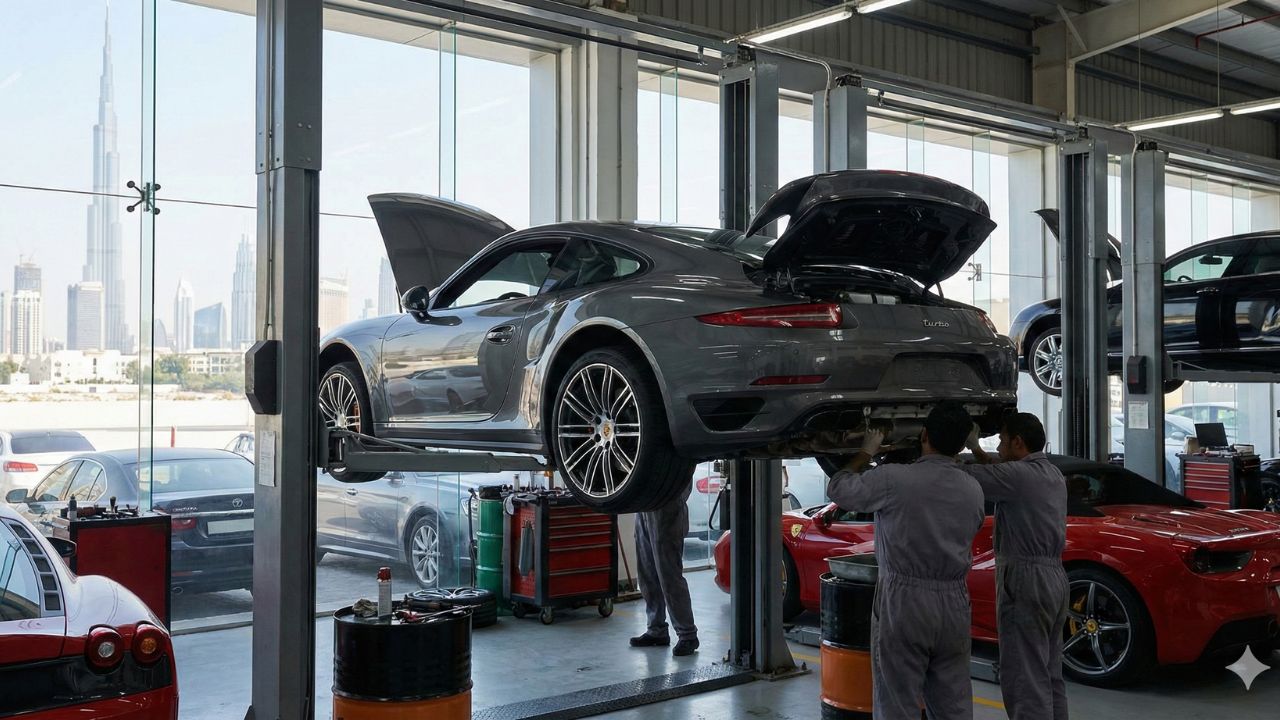 Best Porsche 911 (991) Turbo Repair in Dubai!