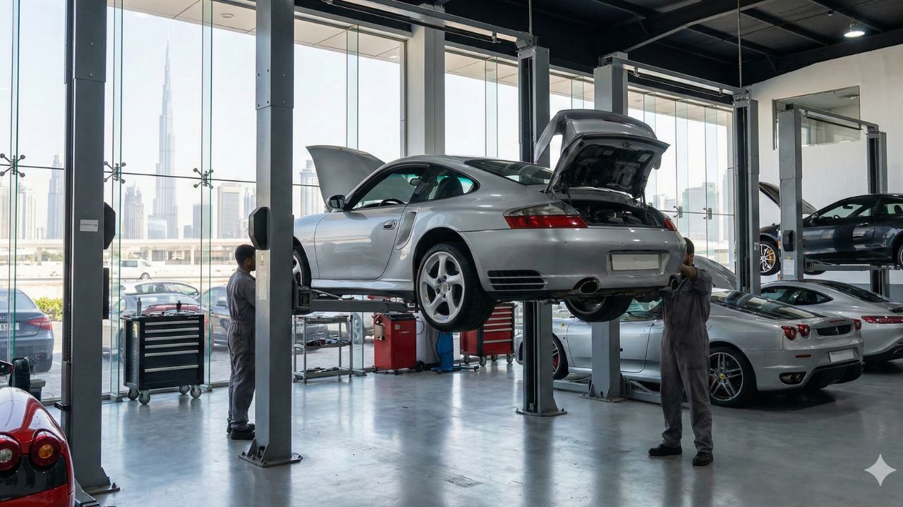 Best Porsche 911 (996) GT2 Repair in Dubai!
