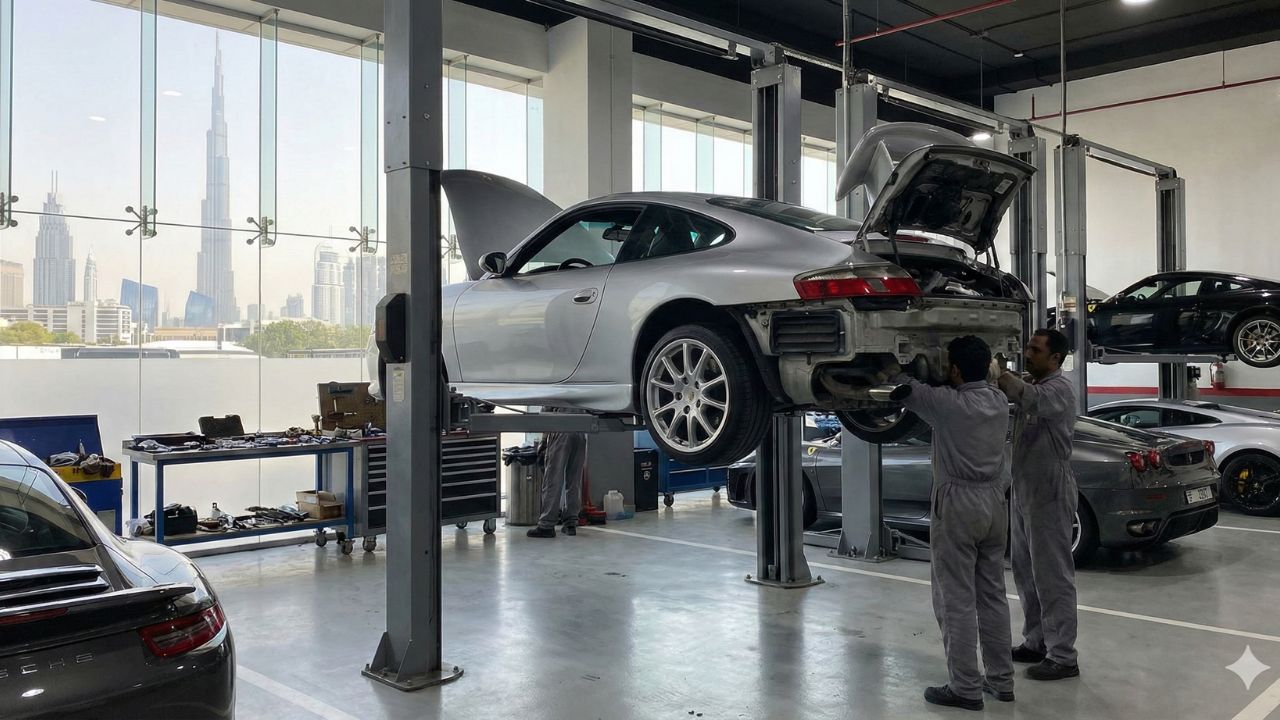 Best Porsche 911 (996) GT3 Repair in Dubai!