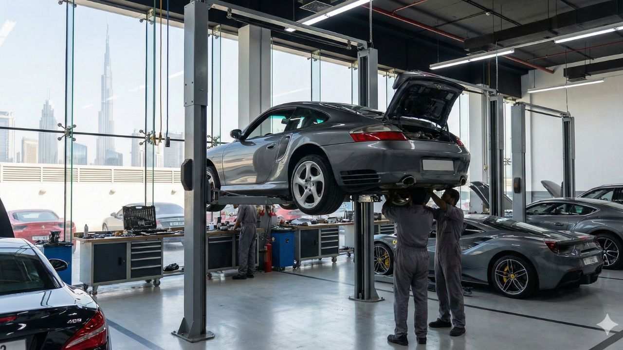 Best Porsche 911 (996) Turbo Repair in Dubai!