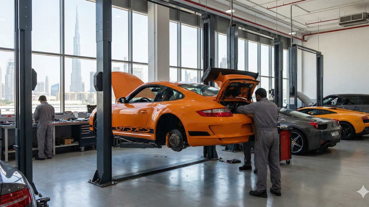 Best Porsche 911 (997) GT3 RS Repair in Dubai!
