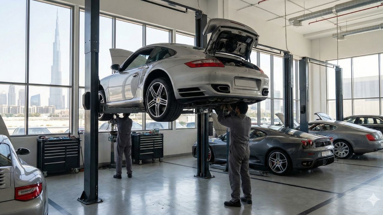Best Porsche 911 (997) Turbo Repair in Dubai!