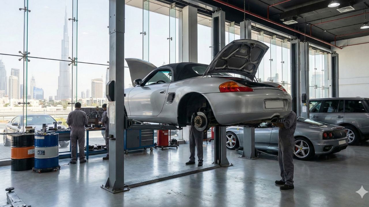 Best Porsche Boxster (986) Repair in Dubai!