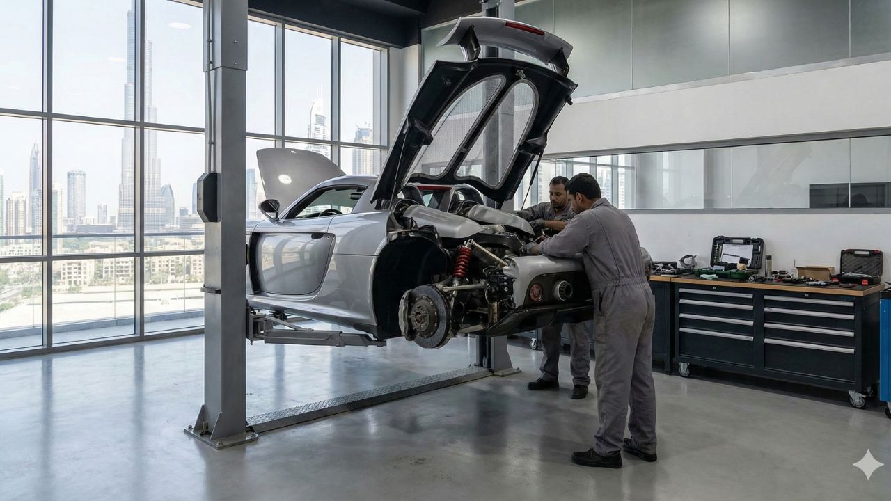 Best Porsche Carrera GT Repair in Dubai!