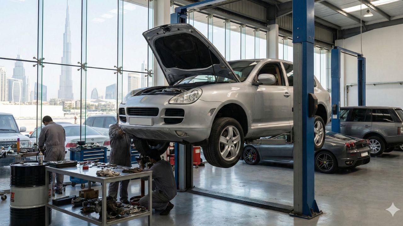 Best Porsche Cayenne (955) Repair in Dubai!