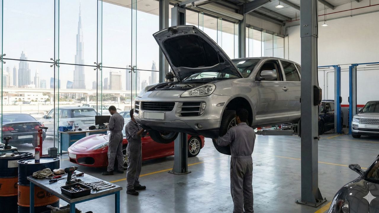 Best Porsche Cayenne (957) Repair in Dubai!