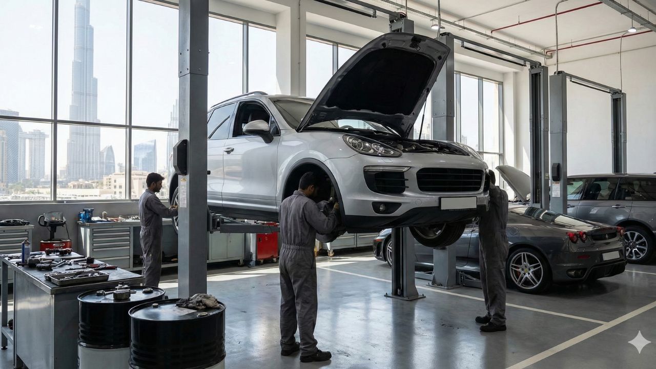 Best Porsche Cayenne (958) Repair in Dubai!