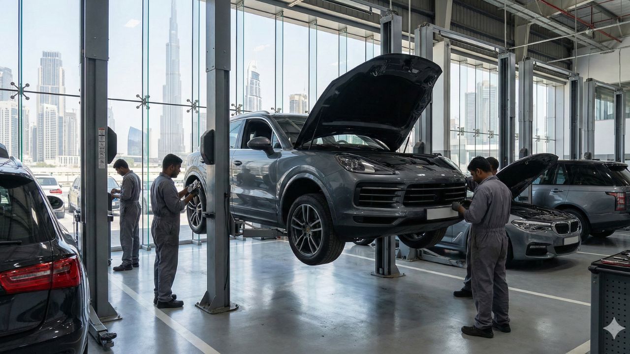Best Porsche Cayenne (9YA) Repair in Dubai!