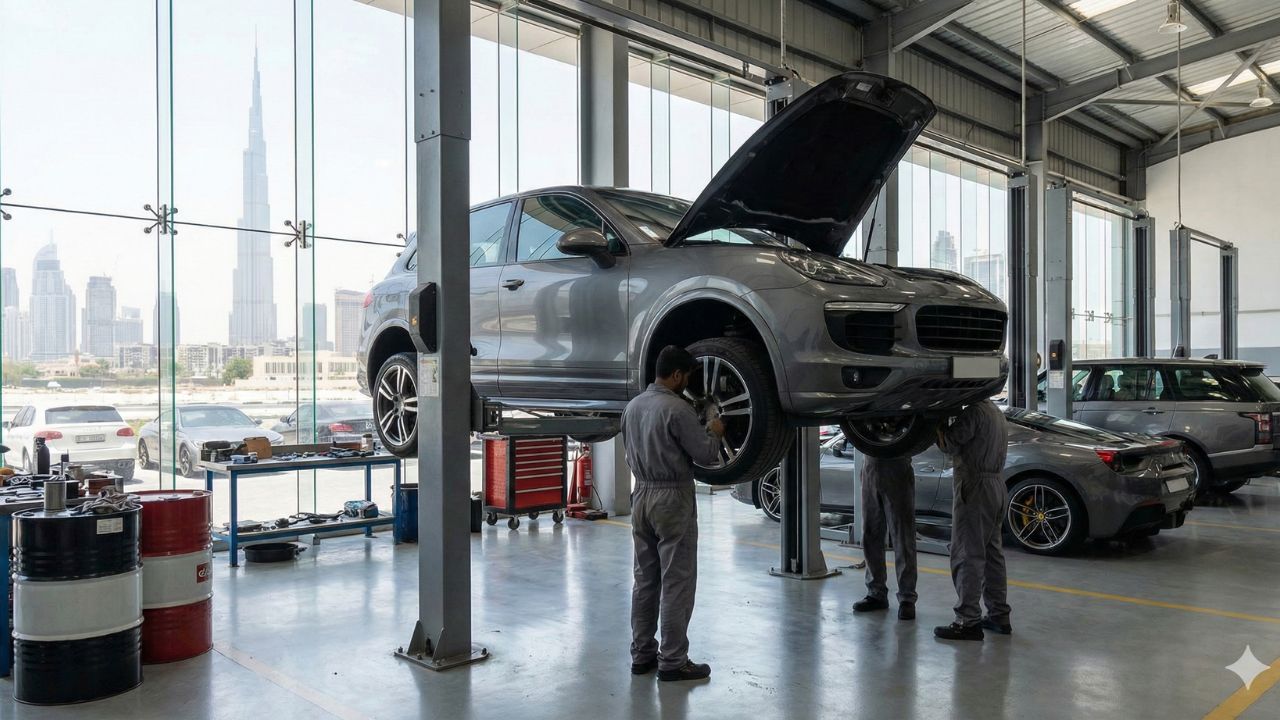 Best Porsche Cayenne GTS Repair in Dubai!