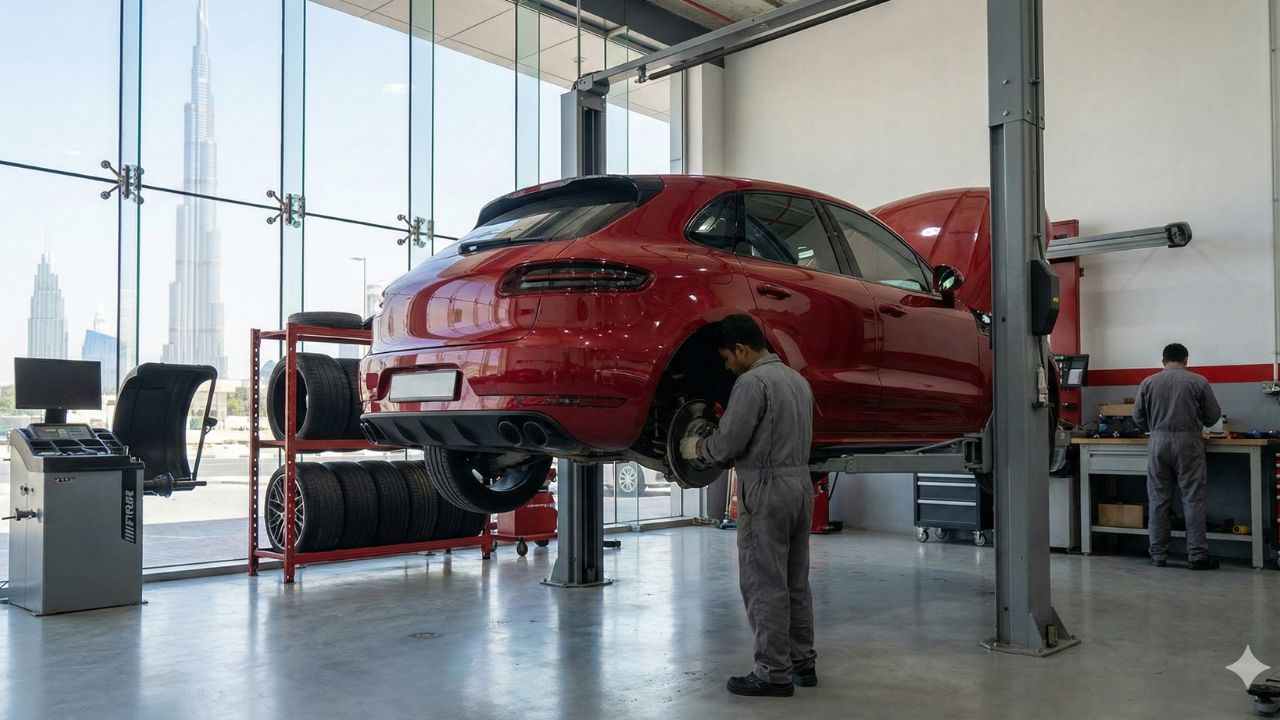 Best Porsche Cayenne Macan GTS Repair in Dubai!