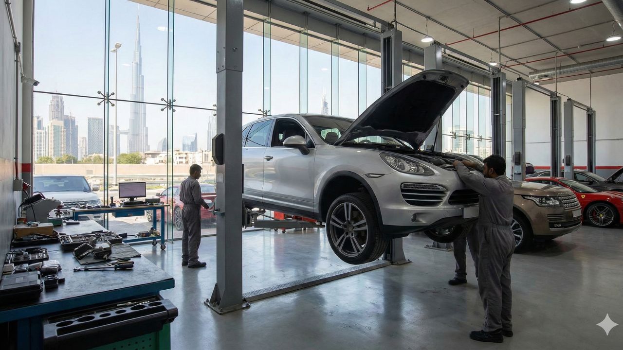 Best Porsche Cayenne S Repair in Dubai!