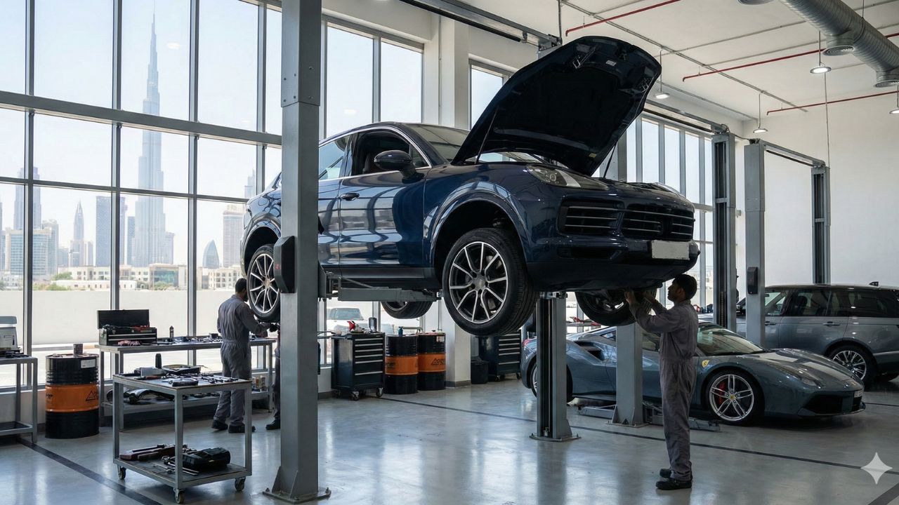 Best Porsche Cayenne coupe Repair in Dubai!