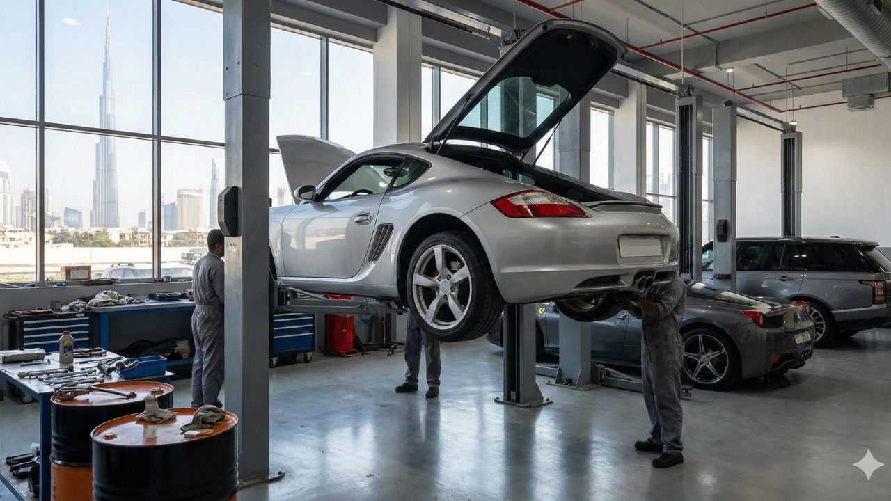 Best Porsche Cayman (987) Repair in Dubai!