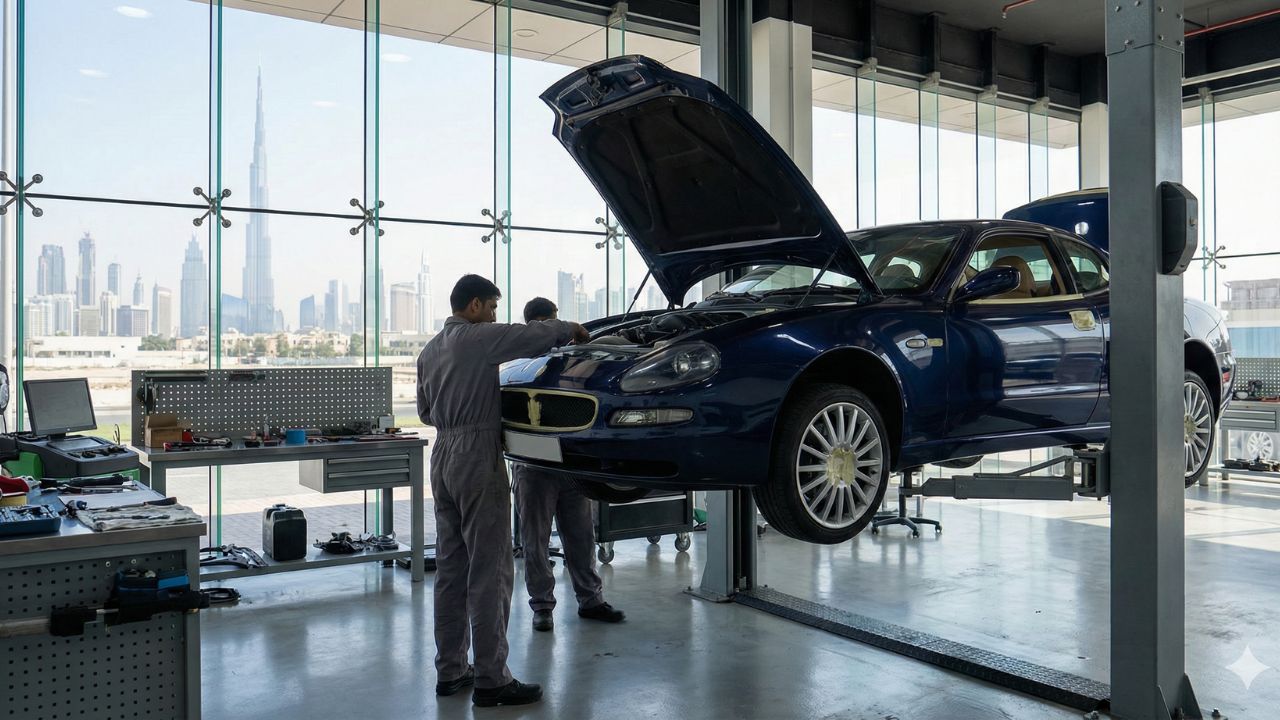 Best Maserati Coupe Repair in Dubai!