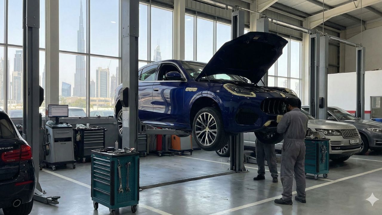 Best Maserati Grecale Repair in Dubai!
