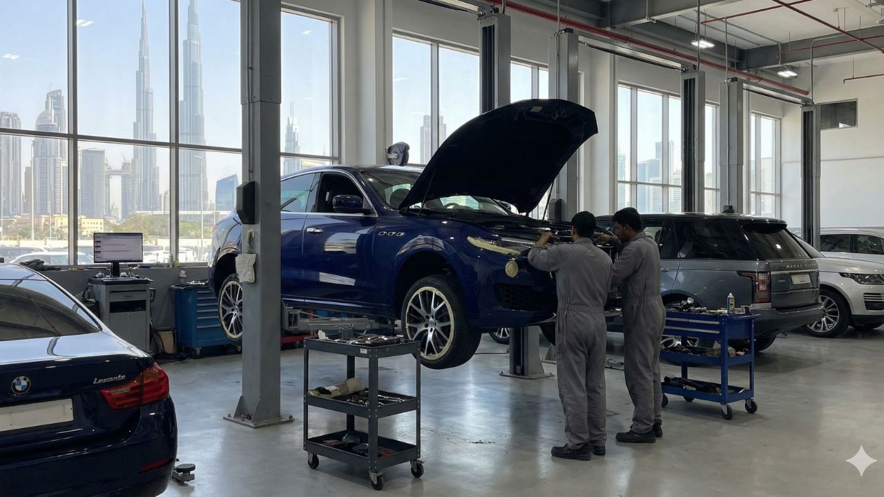 Best Maserati Levante Repair in Dubai!